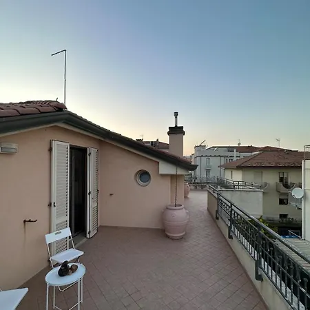 Апартаменты Attico Vista Mare Viserba - Penthouse With Sea View Viserba Римини